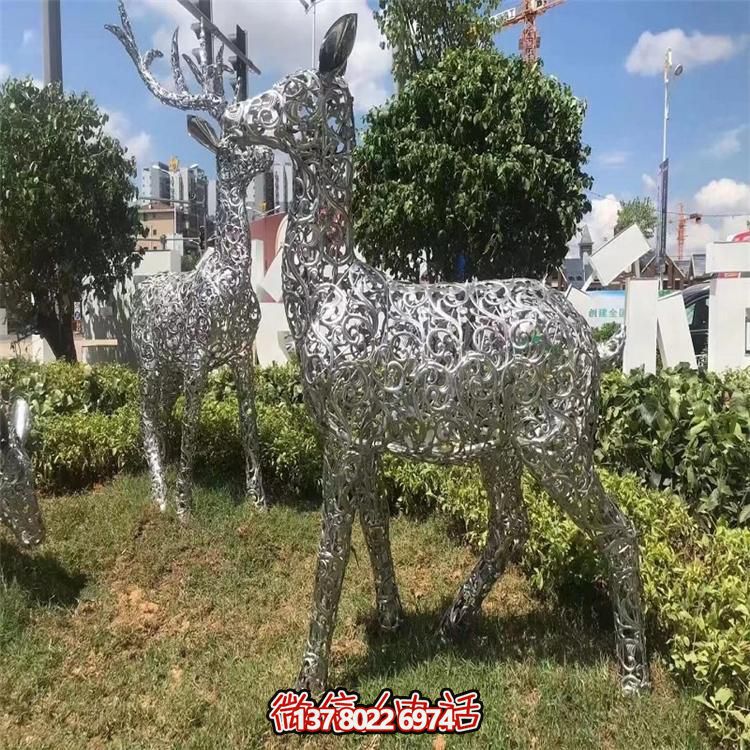 LED梅花鹿雕塑照明，景觀照明設(shè)計體驗