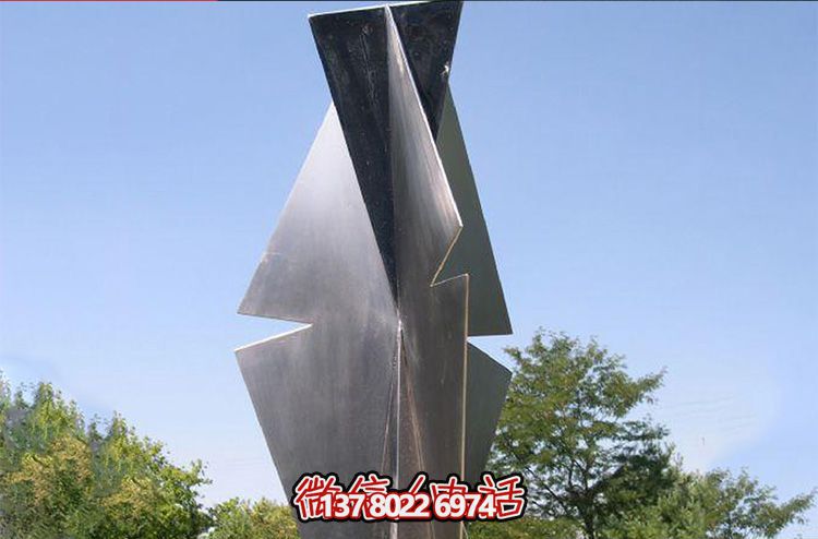 不銹鋼雕塑景觀，點綴學校、公園環境