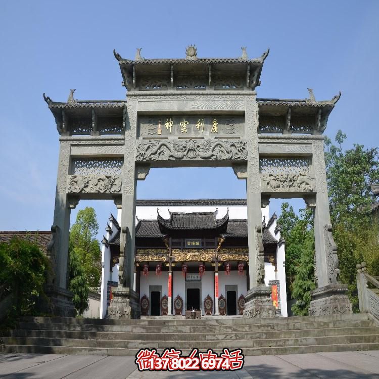傳承中式文化，體驗(yàn)大型石雕牌坊與雕塑的魅力