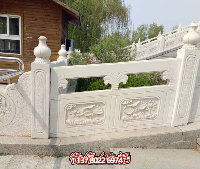 精美雕塑欄桿，提升公園景區入口環境