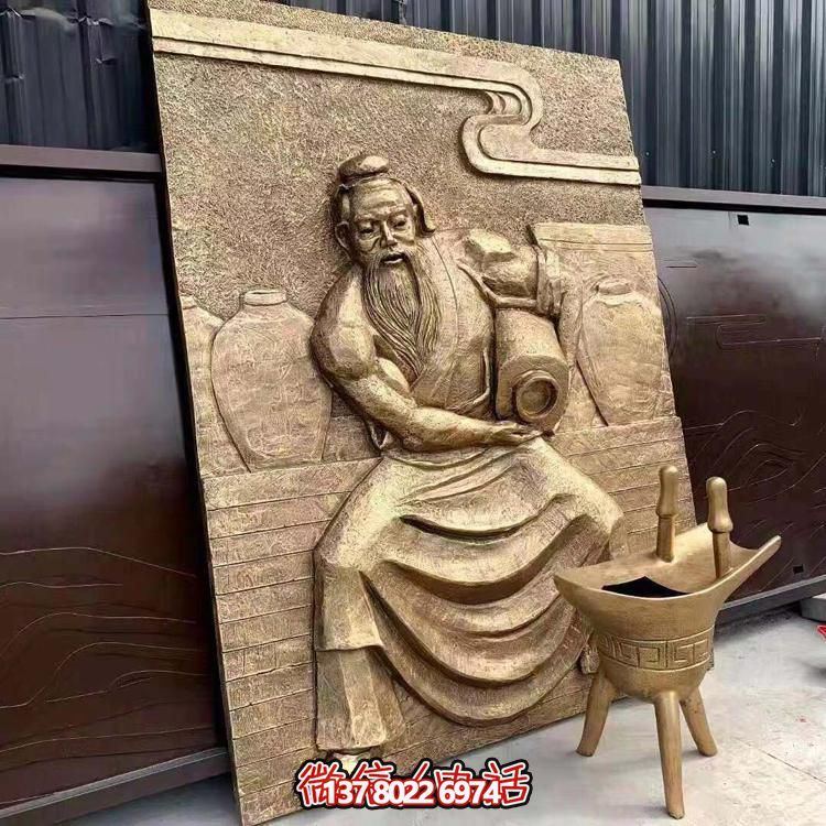 室內(nèi)裝飾藝術(shù)品——?jiǎng)?chuàng)意銅雕浮雕壁畫(huà)擺件