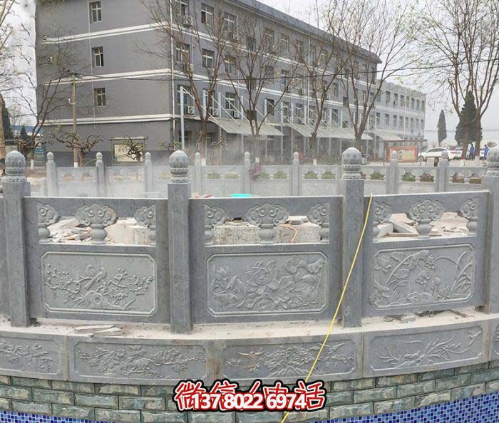 精美青石圍欄景觀噴泉，讓你的小區(qū)更加美麗