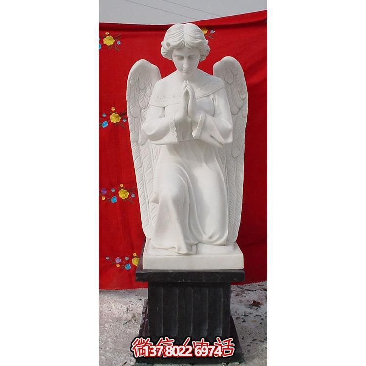 西方風格天使雕塑戶外園林景區(qū)人物擺件