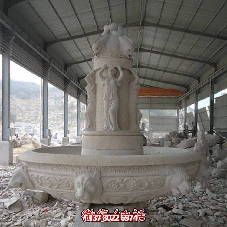 大理石石雕水景噴泉，裝點你的庭院、園林景觀