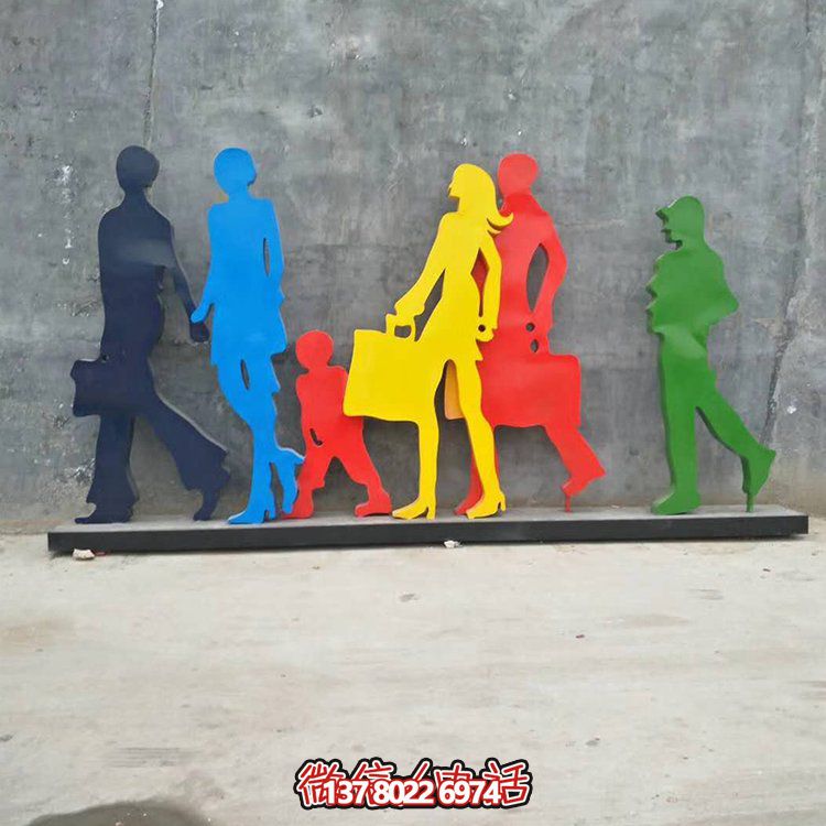 玻璃鋼雕塑裝飾擺件，點綴商場購物街步行街