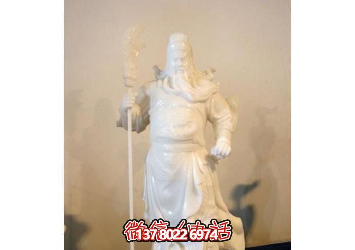 家居商場鎮(zhèn)宅漢白玉石雕關公雕塑 家居商場鎮(zhèn)宅漢白玉石雕關公雕塑